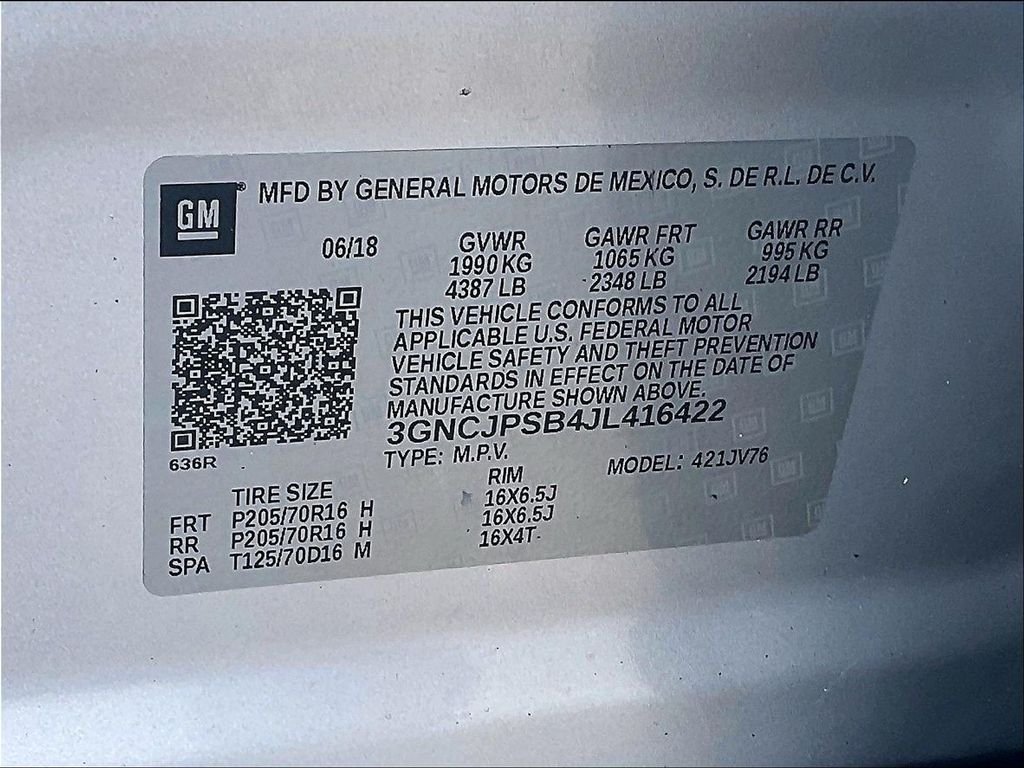 Used 2018 Silver Chevrolet LT image 32