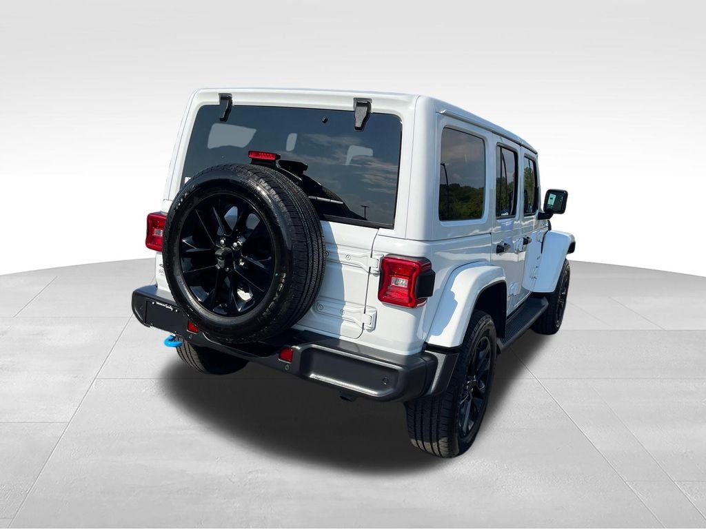 Used 2024 White Jeep Sahara 4xe image 5