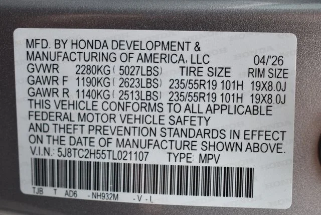 New 2026 Solar Silver Metallic Acura Technology Package image 25