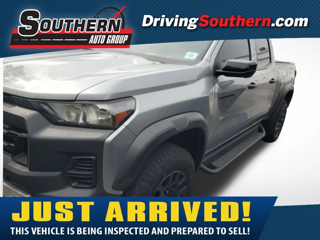 Used 2024 Gray Chevrolet Trail Boss image 1