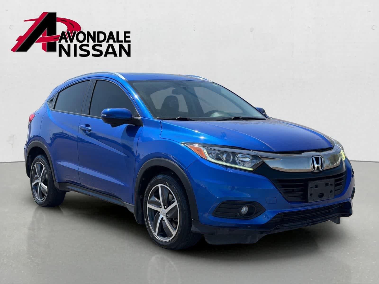 Used 2021 Aegean Blue Metallic Honda EX image 7