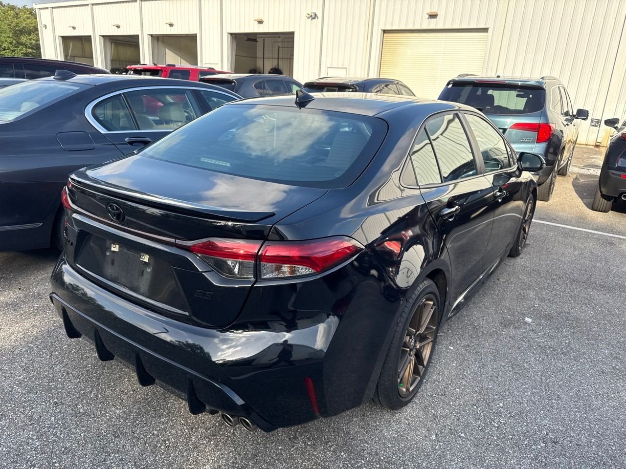 Used 2024 Black Toyota SE Nightshade image 6