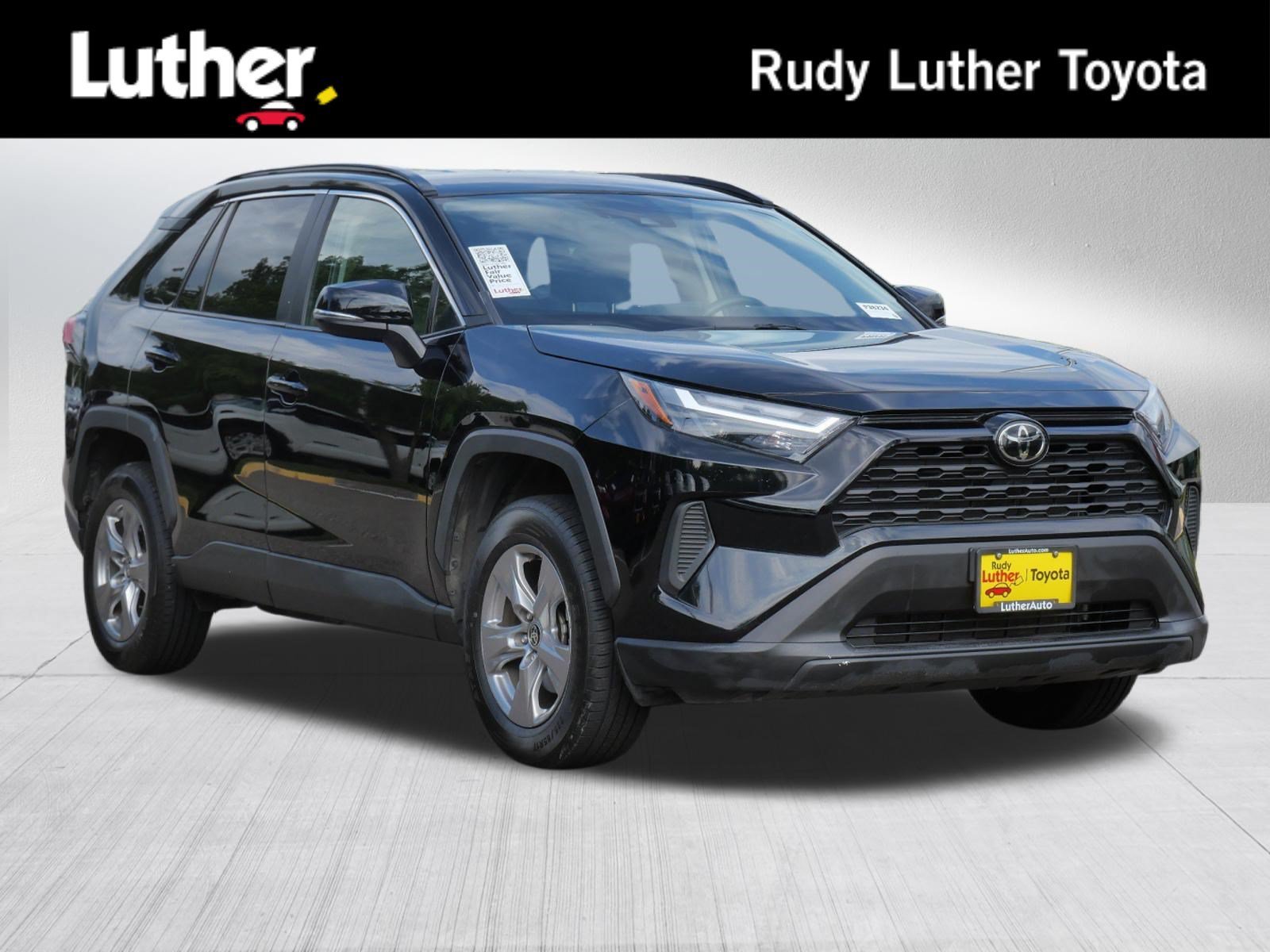 Certified Used 2024 Midnight Black Metallic Toyota XLE image 1
