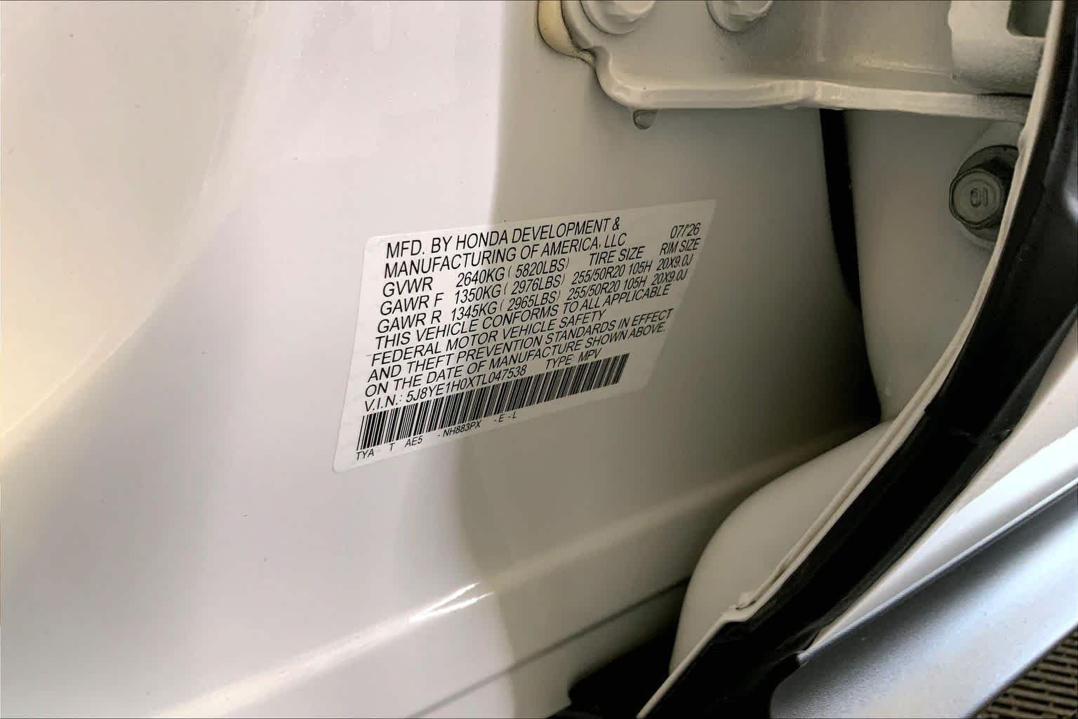 New 2026 Platinum White Pearl Acura With A-Spec Package image 13