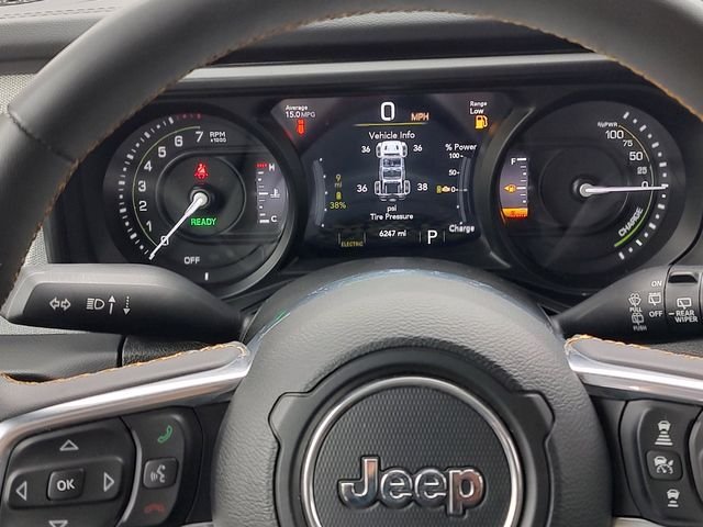 Used 2024 White Jeep Sahara 4xe image 12