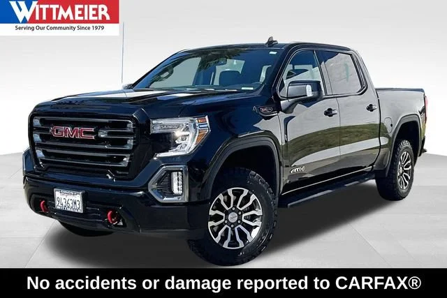Used 2022 Onyx Black GMC AT4 image 1