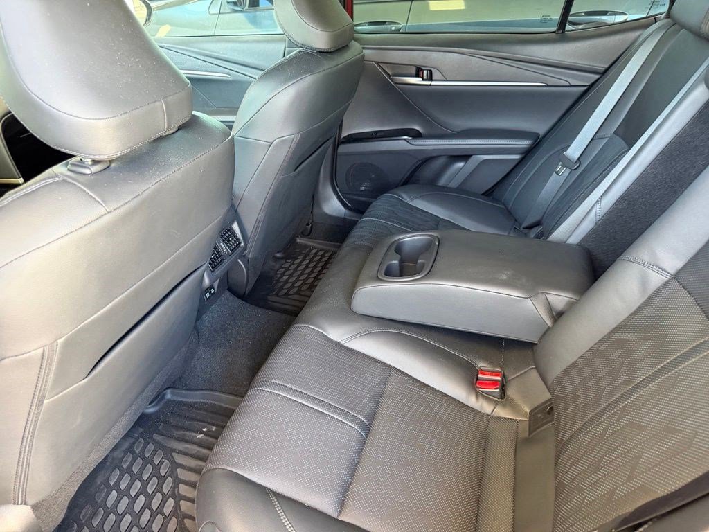 Used 2025 Midnight Black Metallic Toyota XSE image 11