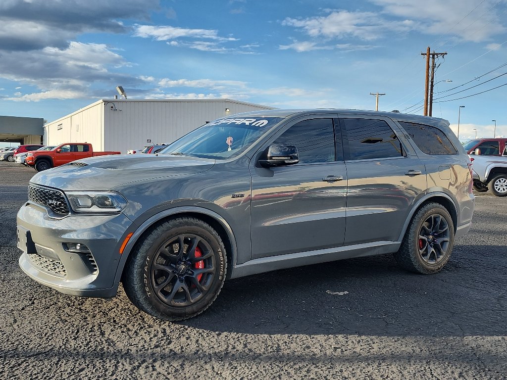 Used 2021 Destroyer Gray Clearcoat Dodge SRT 392 image 1
