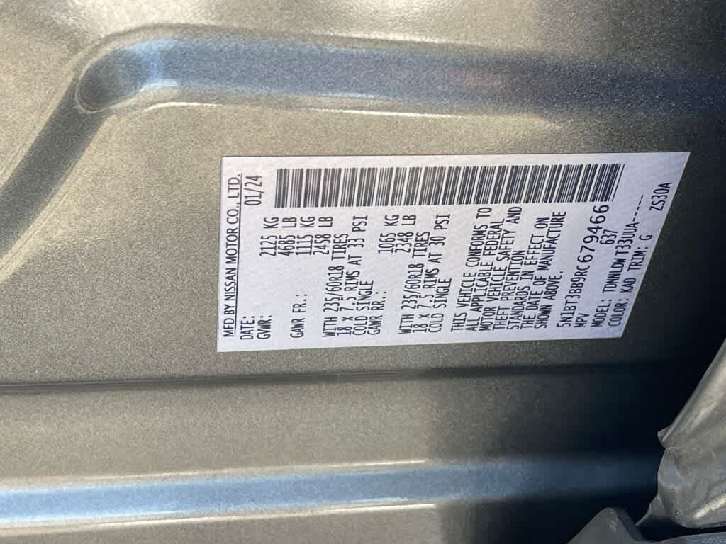 Used 2024 Gun Metallic Nissan SV image 43