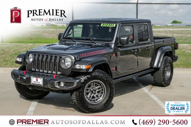 Used 2022 Gray Jeep Rubicon image 1