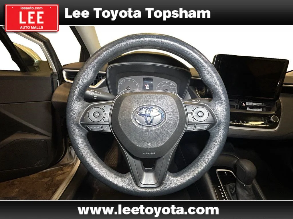 Used 2024 Classic Silver Metallic Toyota LE image 12
