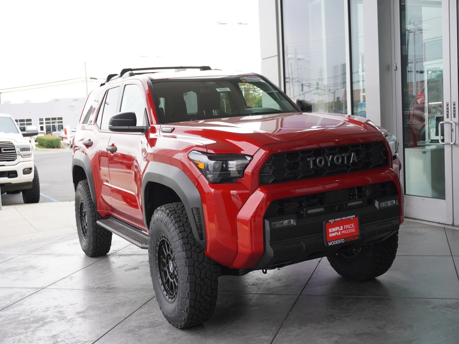 New 2026 Supersonic Red Toyota Hybrid TRD Off Road image 1