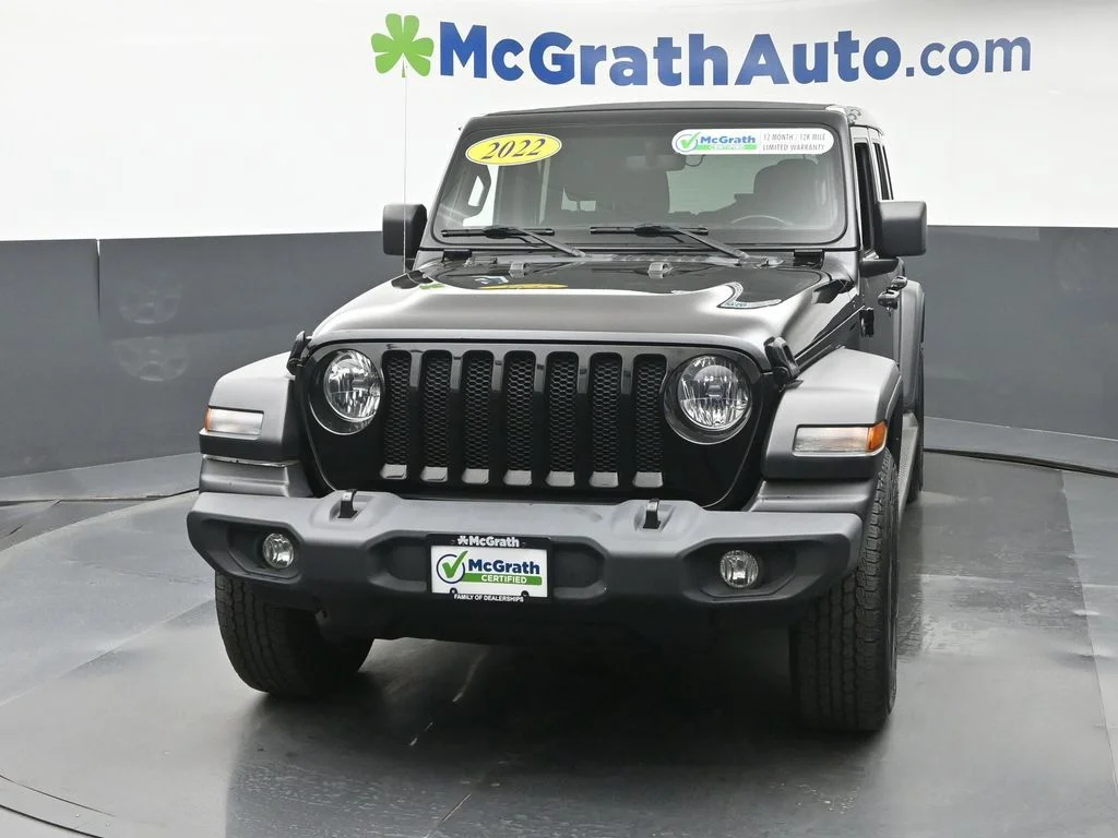 Used 2022 Black Jeep Unlimited Sport S image 21