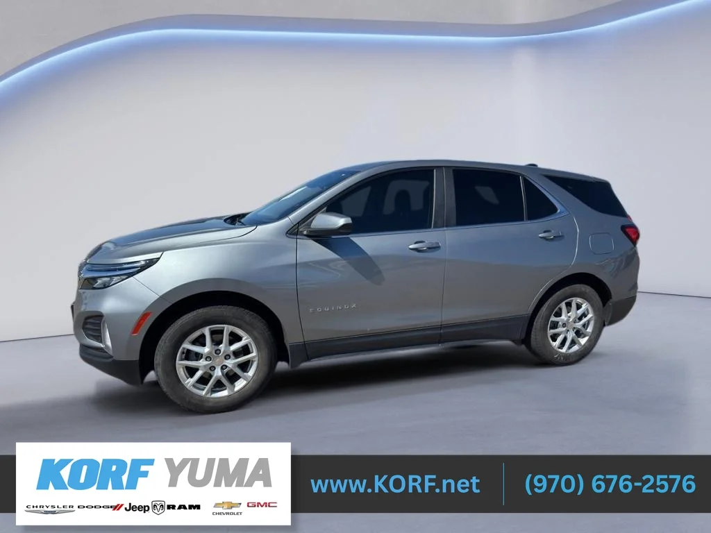 Used 2023 Sterling Gray Metallic Chevrolet LT image 1