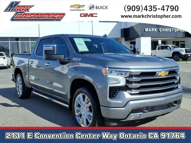 Used 2025 Sterling Gray Metallic Chevrolet High Country image 1