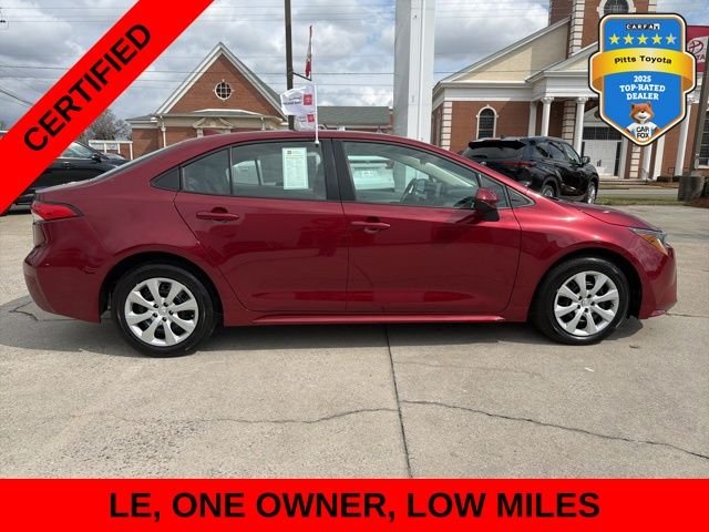 Certified Used 2024 Red Toyota LE image 4