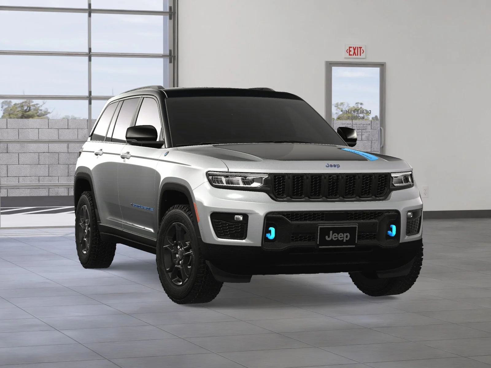 New 2024 Silver Zynith Jeep Trailhawk 4xe image 37