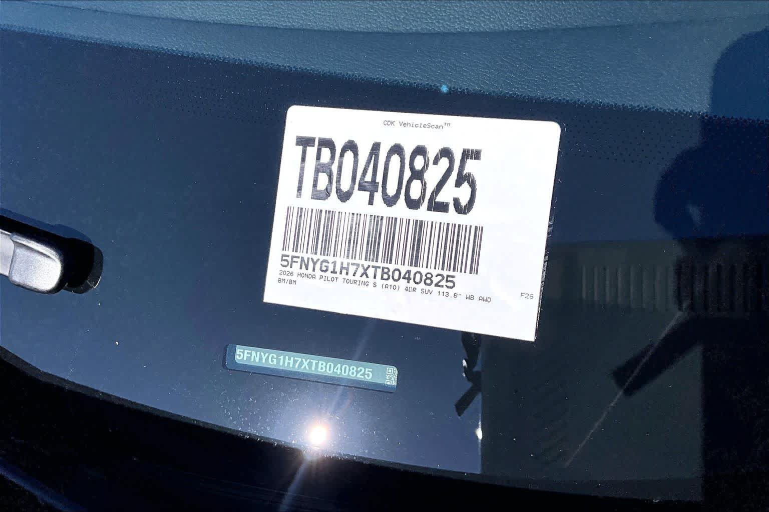 New 2026 Smoke Blue Pearl Honda Touring S image 22