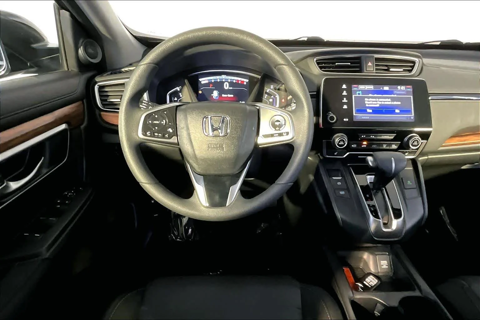 Used 2017 Crystal Black Pearl Honda EX image 6