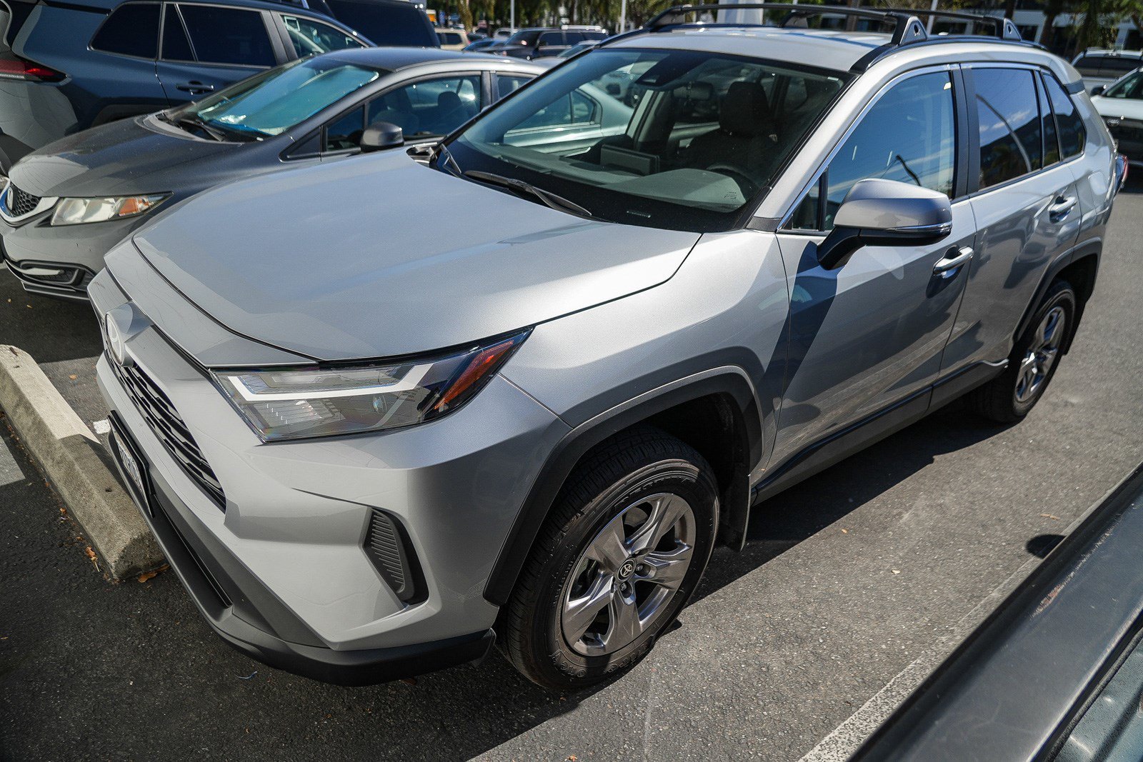 Certified Used 2025 Silver Sky Metallic Toyota XLE image 4