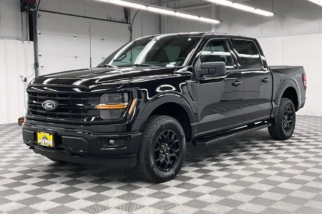 Used 2025 Agate Black Metallic Ford XLT image 11