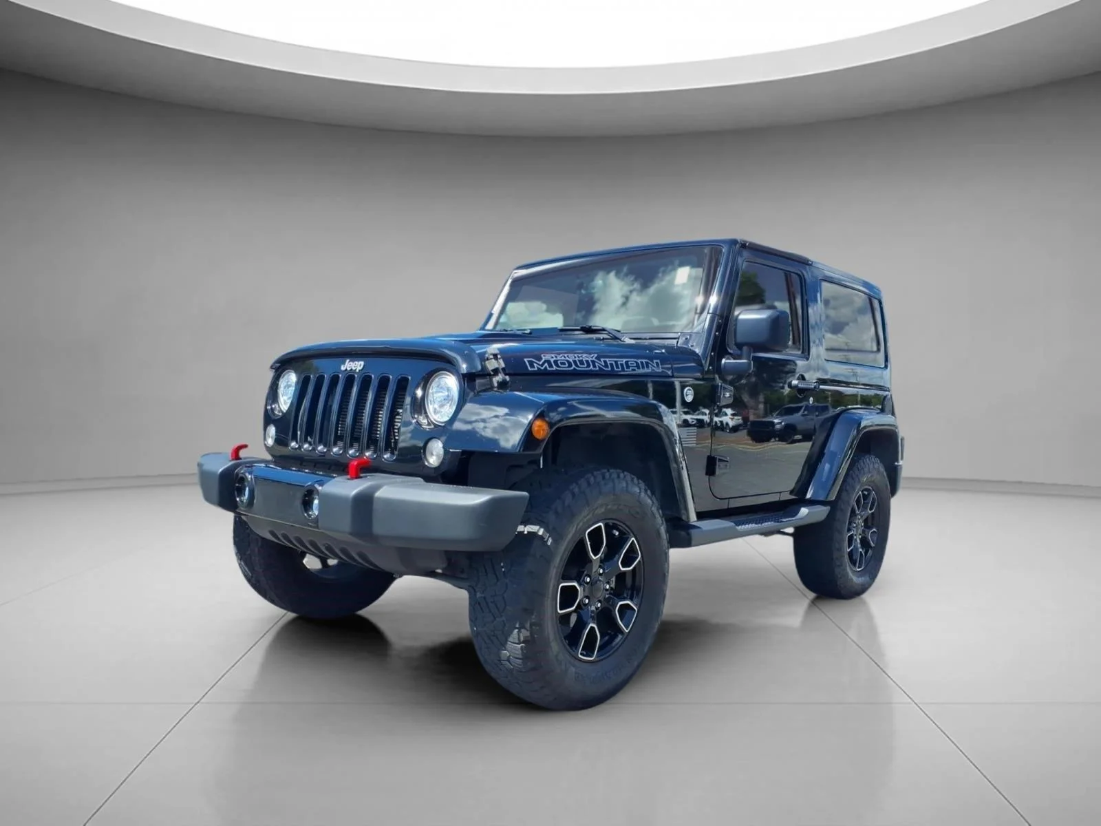 Used 2017 Black Clearcoat Jeep Smoky Mountain image 1