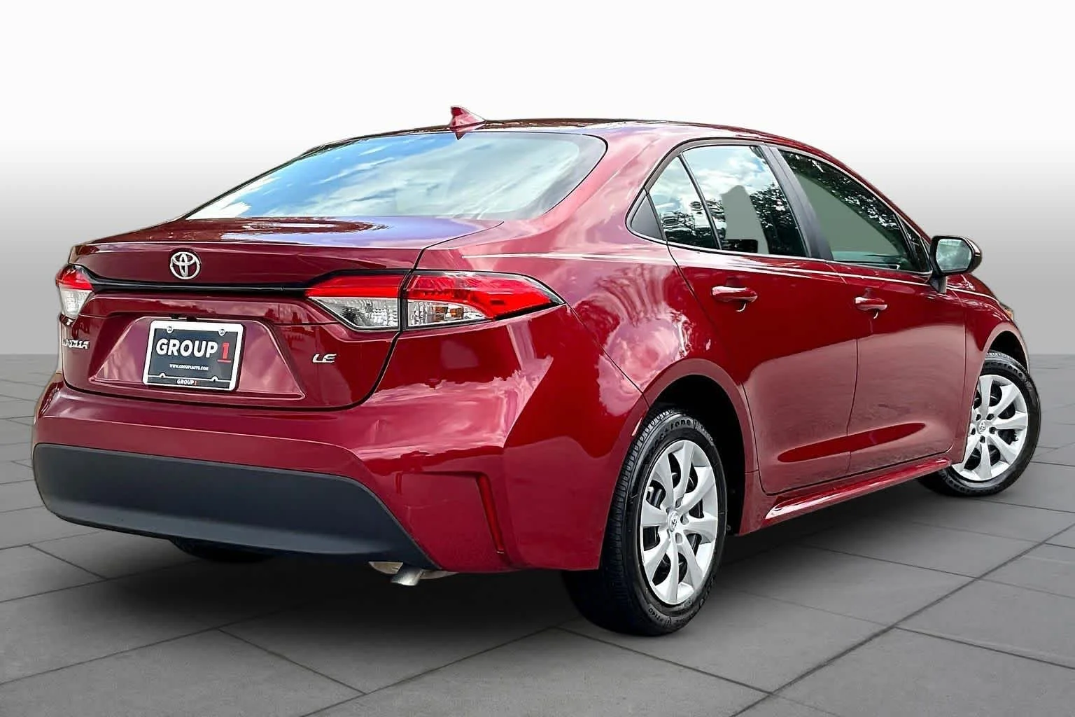 Used 2023 Ruby Flare Pearl Toyota LE image 13