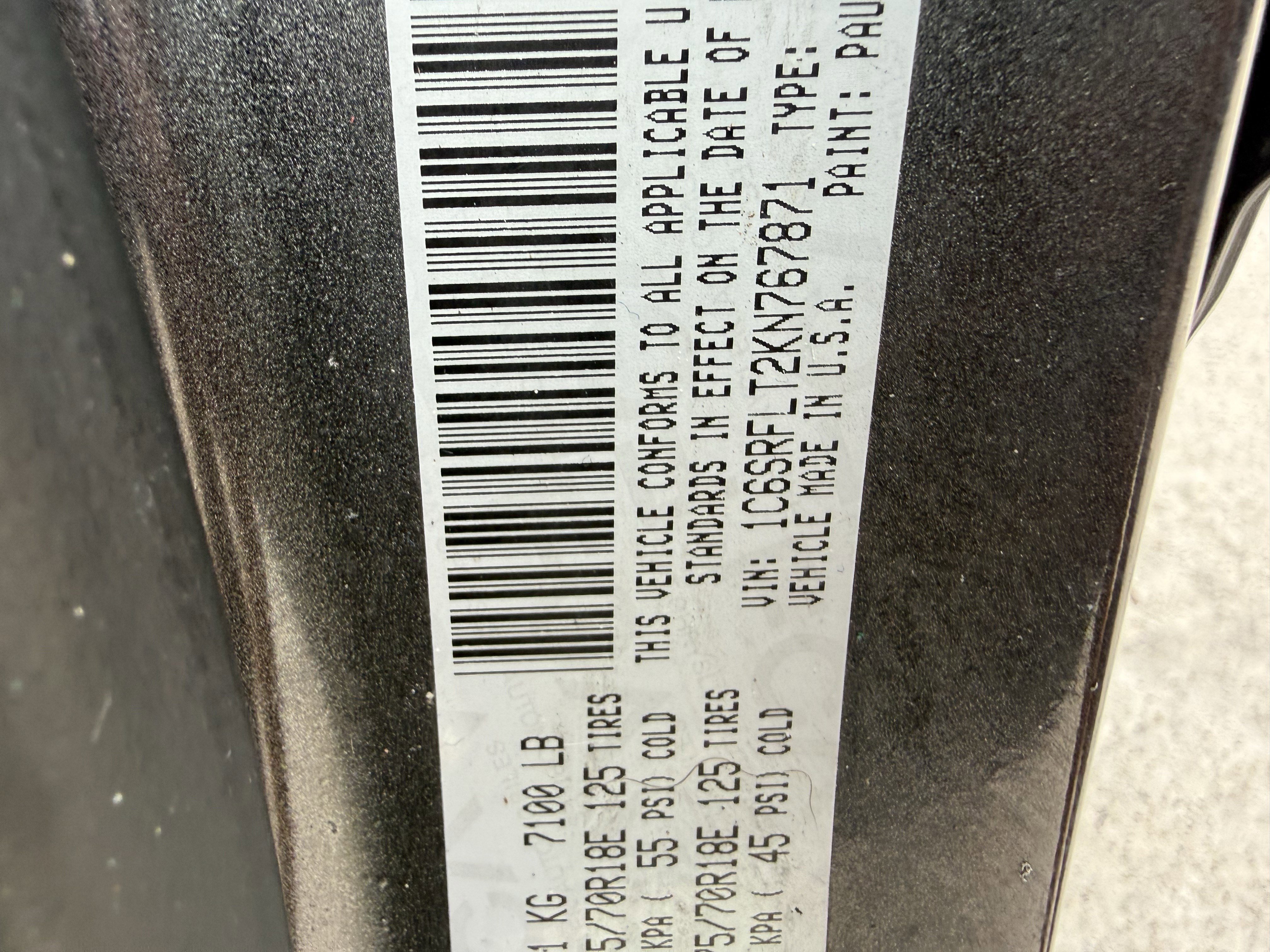 Used 2019 Granite Crystal Metallic Clearcoat Ram  image 33