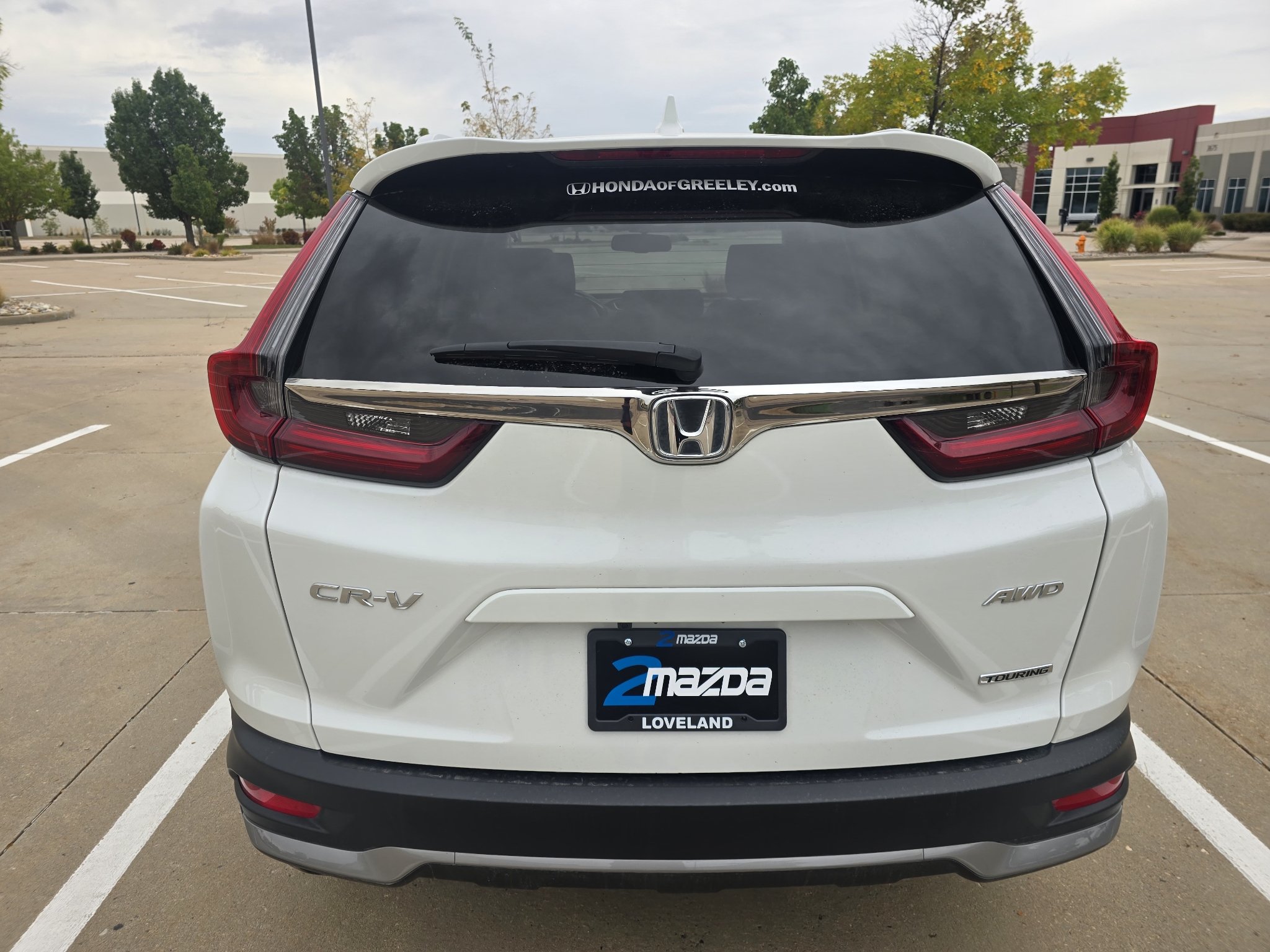 Used 2021 Platinum White Pearl Honda Touring image 4