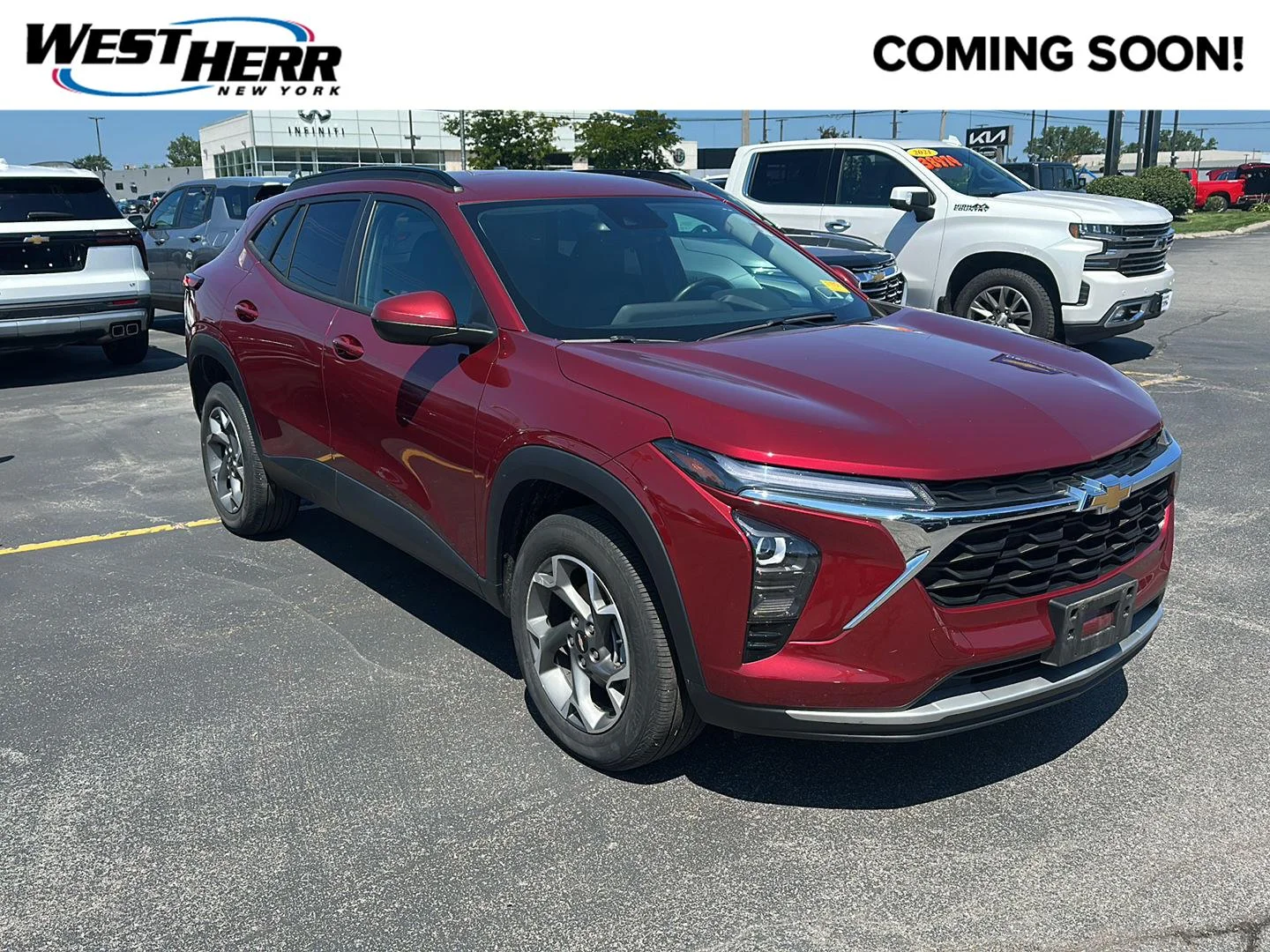 Used 2024 Crimson Metallic Chevrolet LT image 1