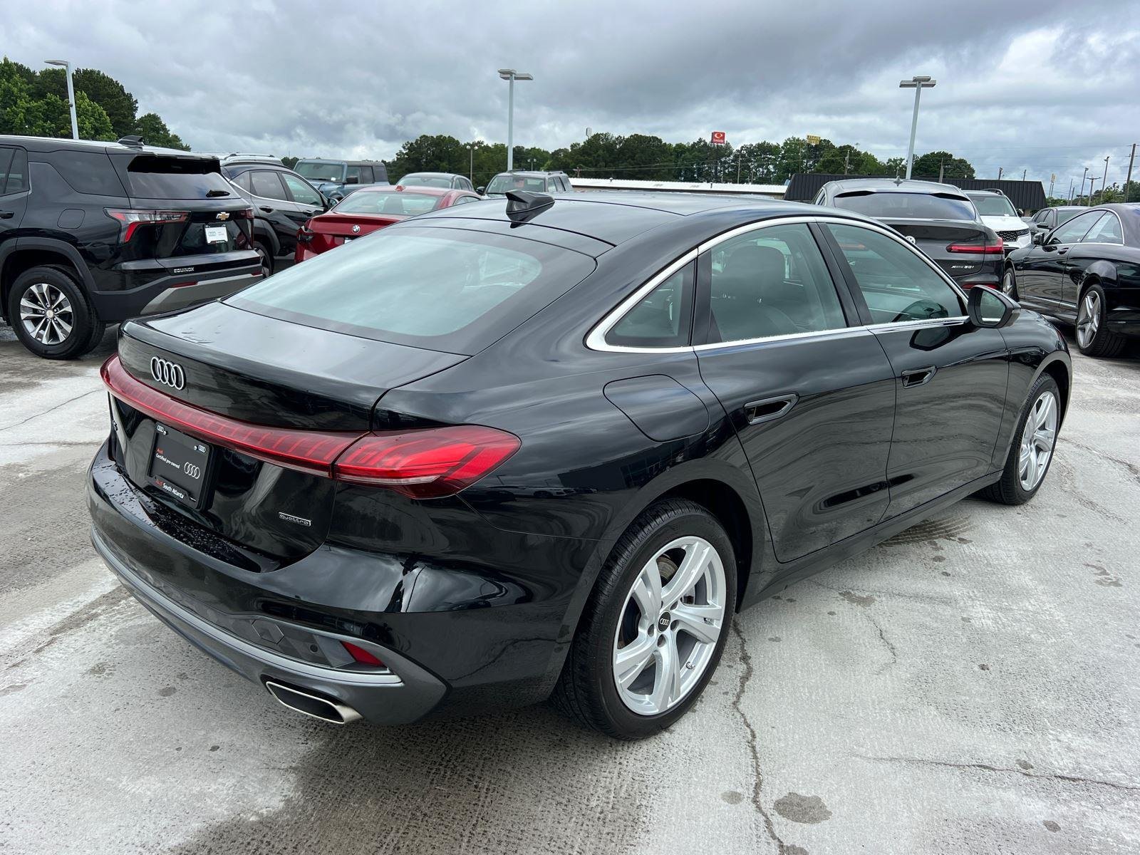 Used 2025 Mythos Black Metallic Audi Premium Plus image 5