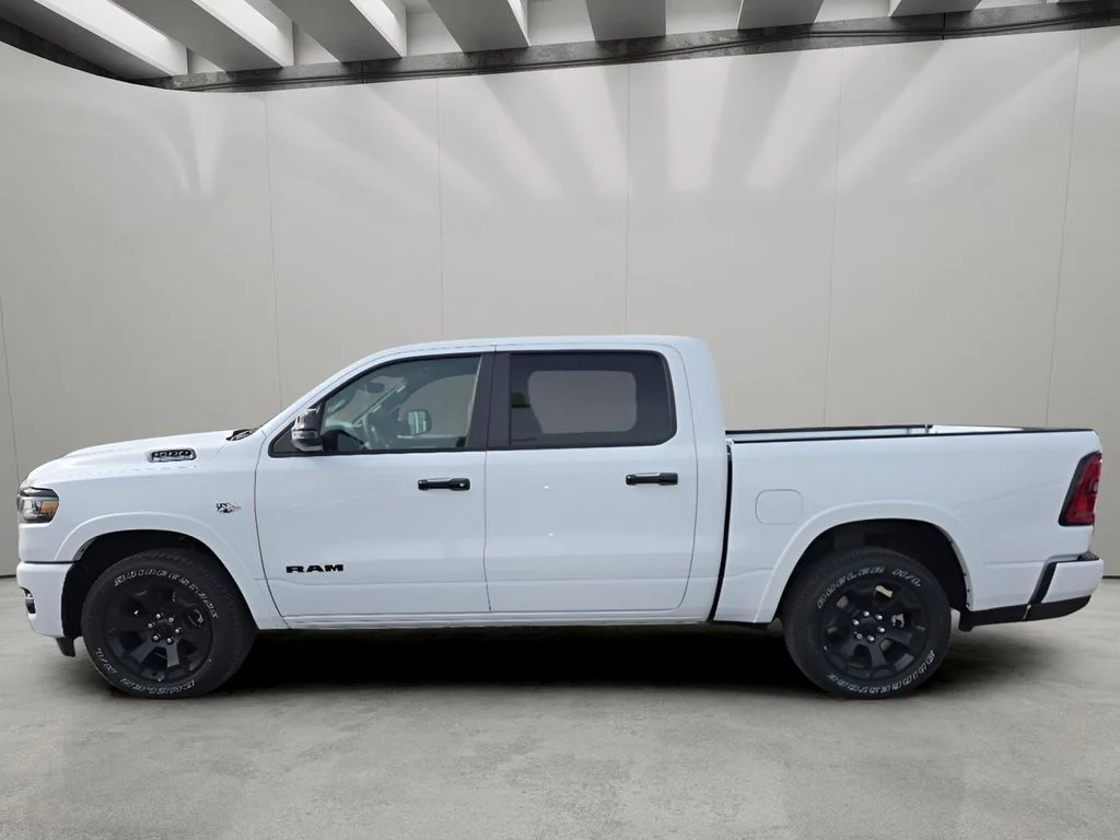 New 2026 Bright White Clear-Coat Exterior Paint RAM Big Horn image 3