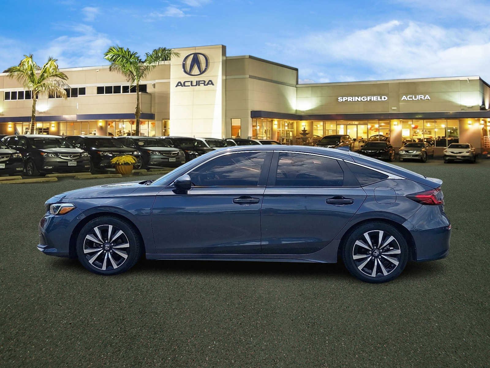 Used 2023 Meteorite Gray Metallic Honda EX-L image 4