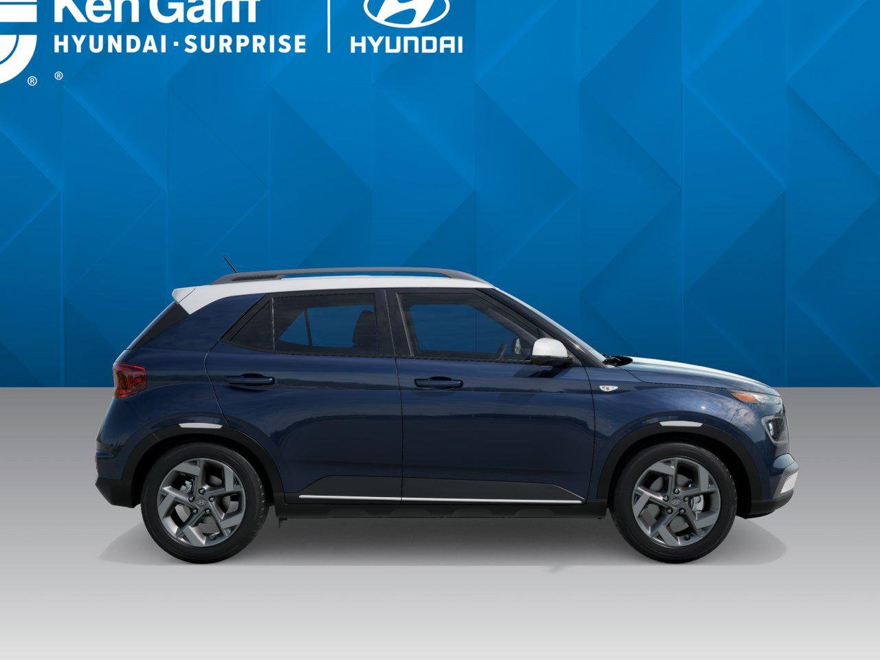 New 2026 Denim w/White Roof Hyundai SEL w/Two-Tone Roof image 7