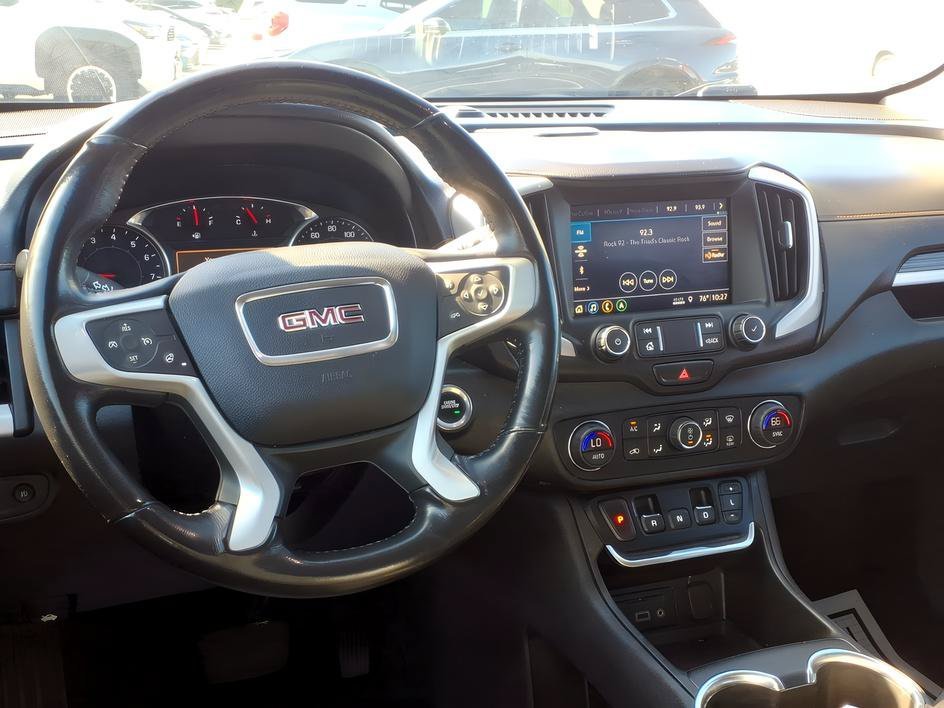 Used 2019 Ebony Twilight Metallic GMC SLT image 12