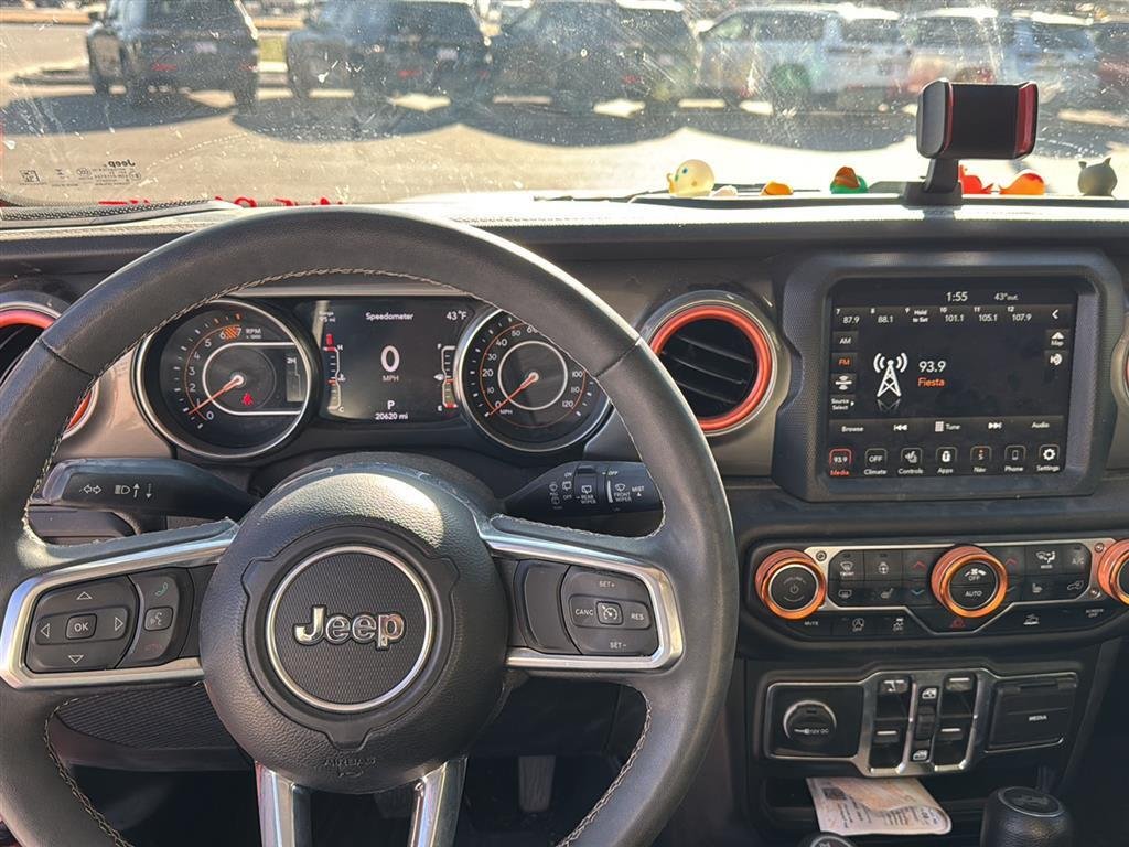Used 2023 Orange Jeep Unlimited Sahara image 10