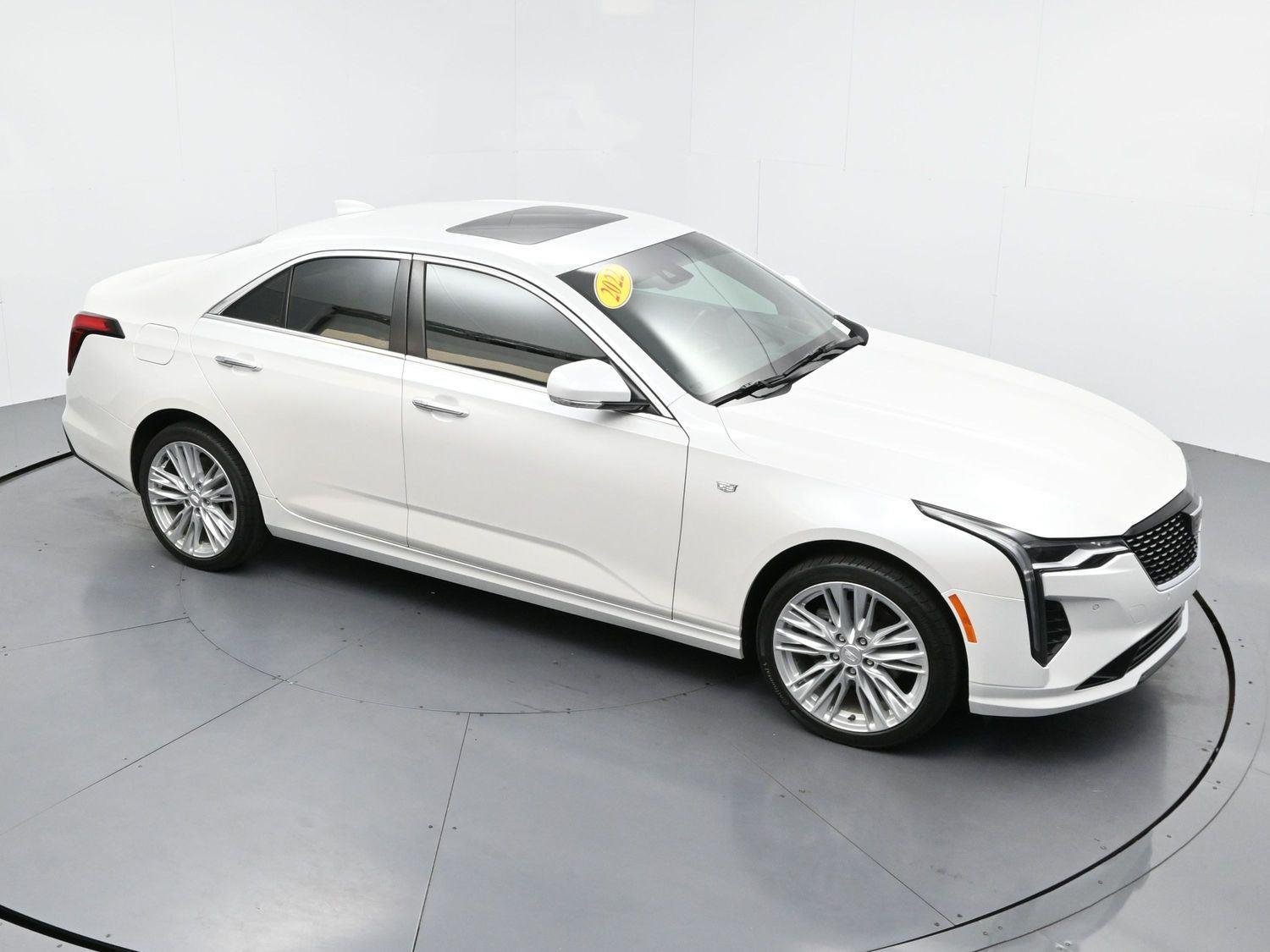 Used 2022 Crystal White Tricoat Cadillac Premium Luxury image 40