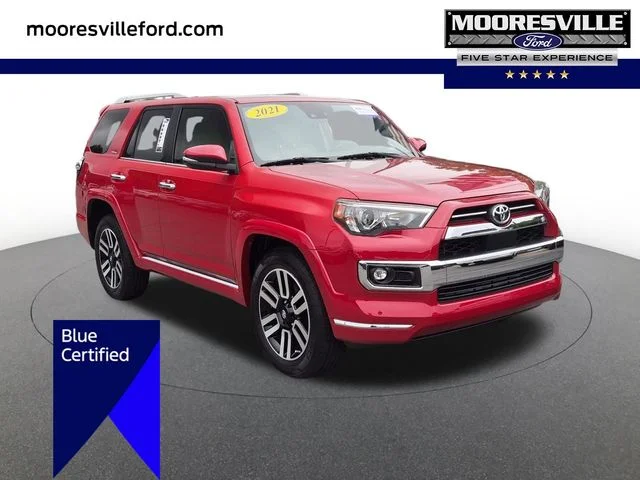 Used 2021 Red Toyota Limited image 1