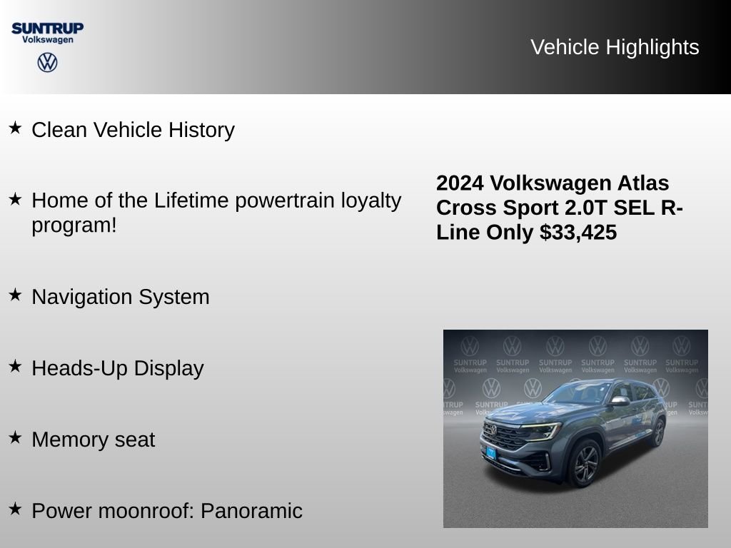 Used 2024 Gray Volkswagen 2.0T SEL R-Line image 8