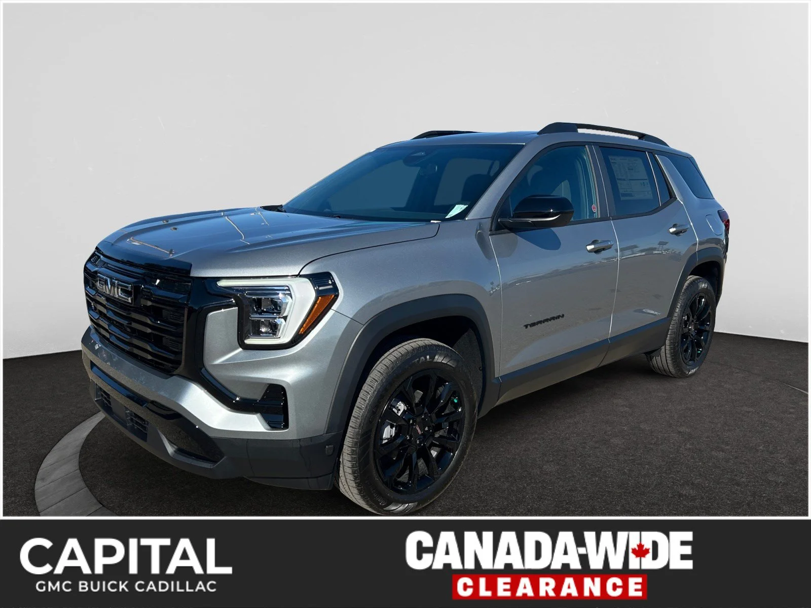 New 2027 Sterling Metallic GMC AWD Elevation image 1