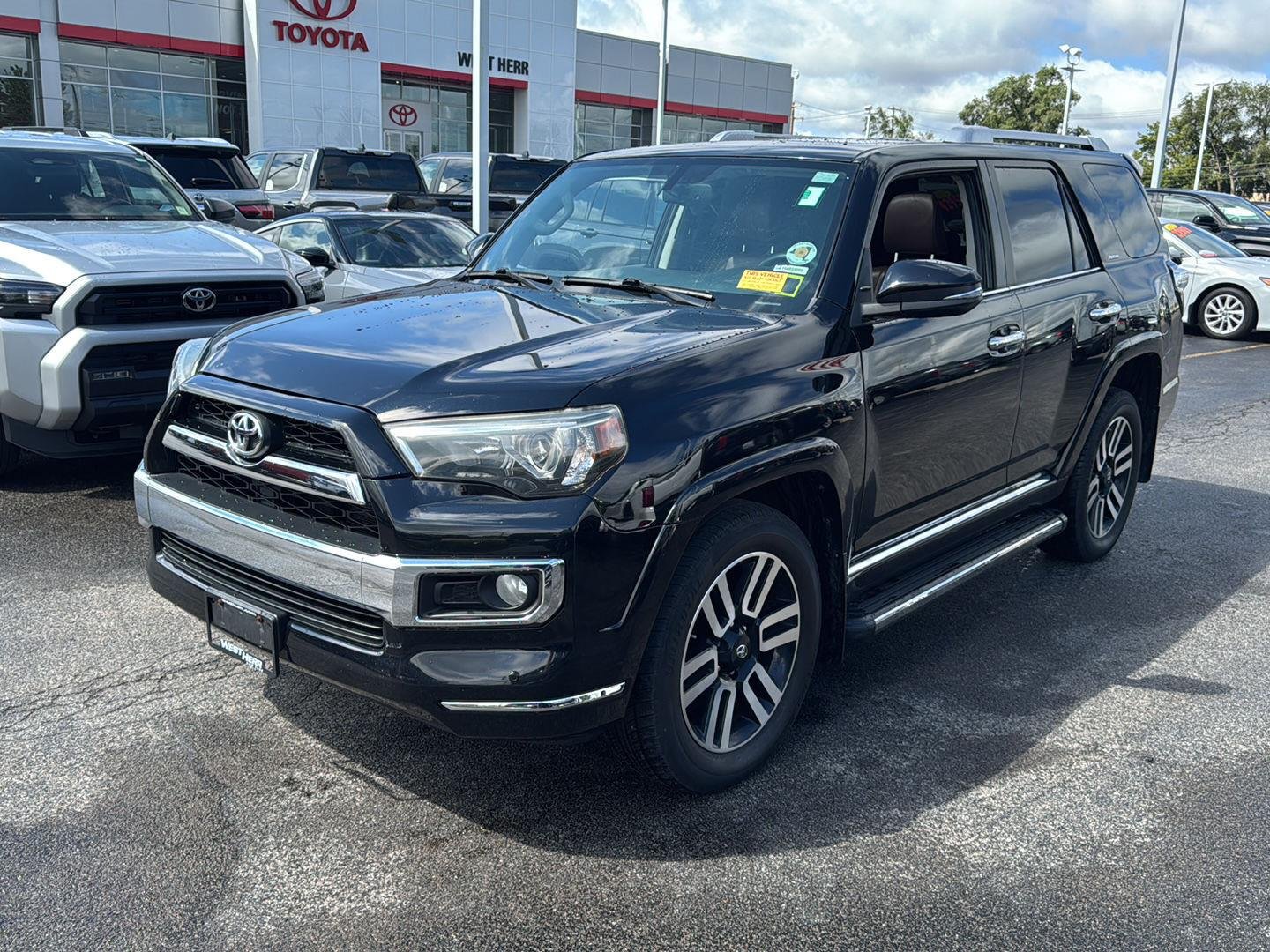 Used 2017 Midnight Black Metallic Toyota Limited image 3