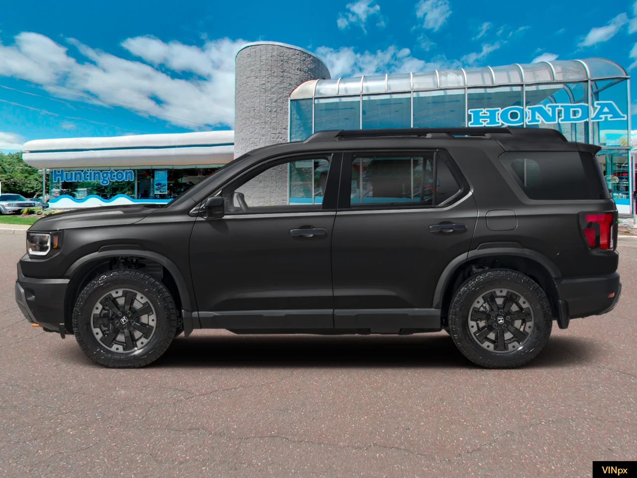 New 2026 Crystal Black Pearl Honda AWD TrailSport Elite image 3