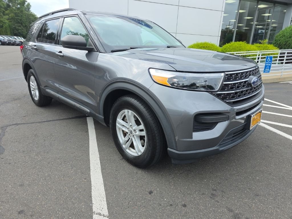 Used 2021 Gray Ford XLT image 1