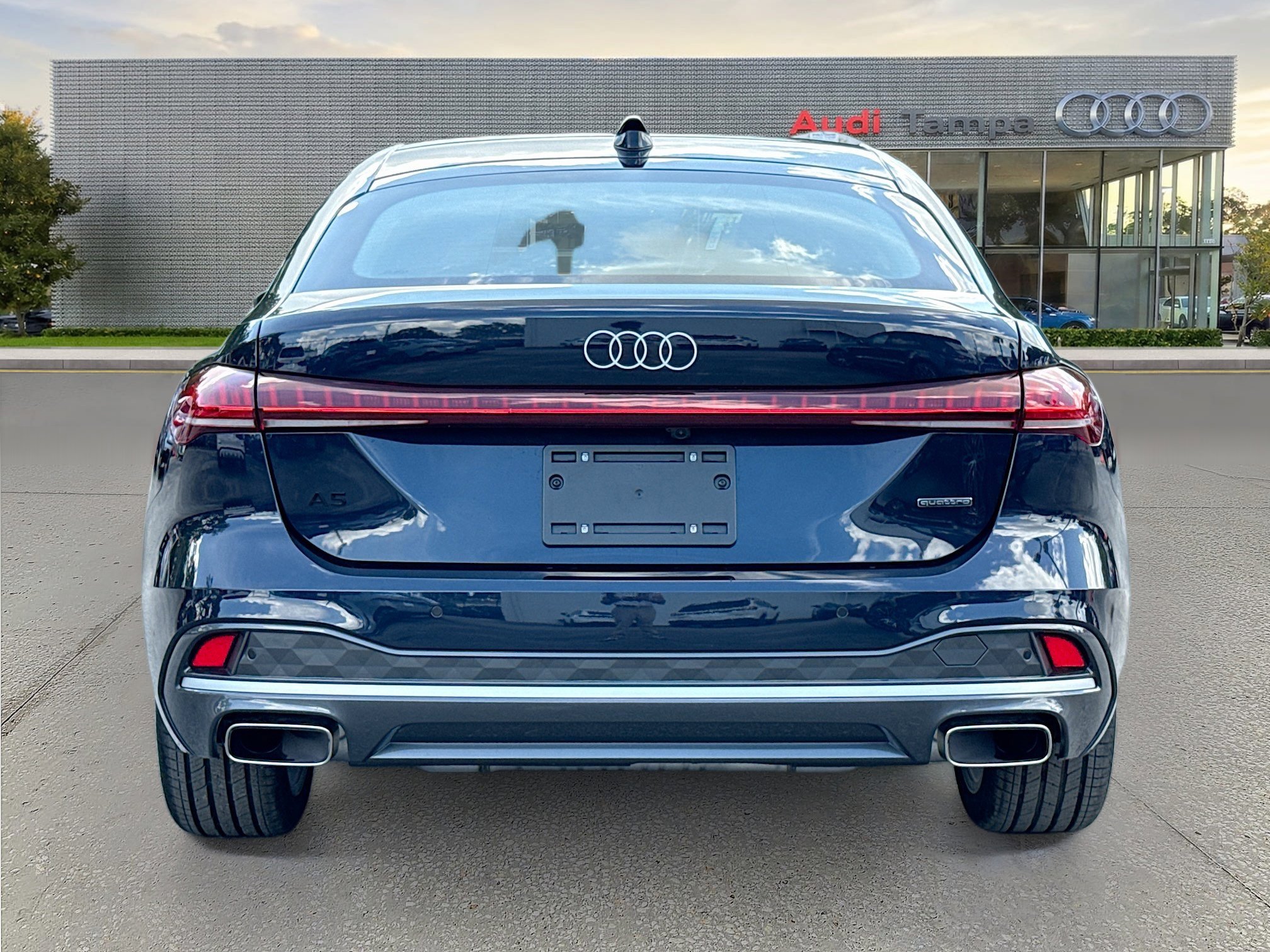 New 2026 Firmament Blue Metallic Audi Premium Plus image 4