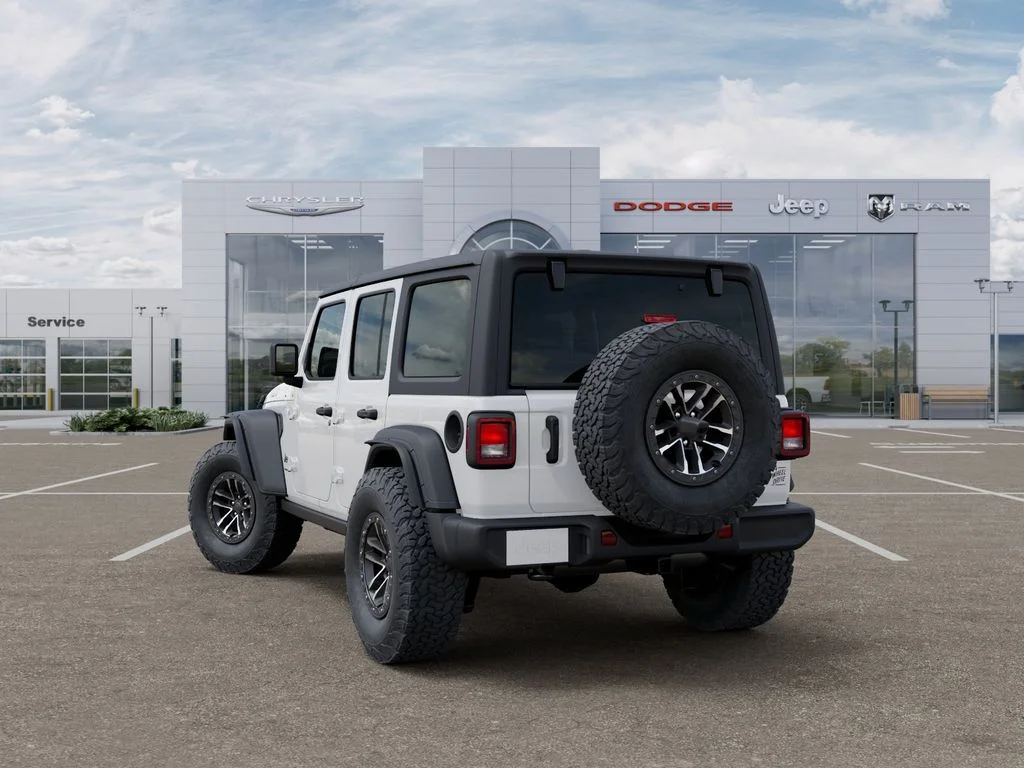 New 2026 Bright White Clear Coat Jeep Willys image 3