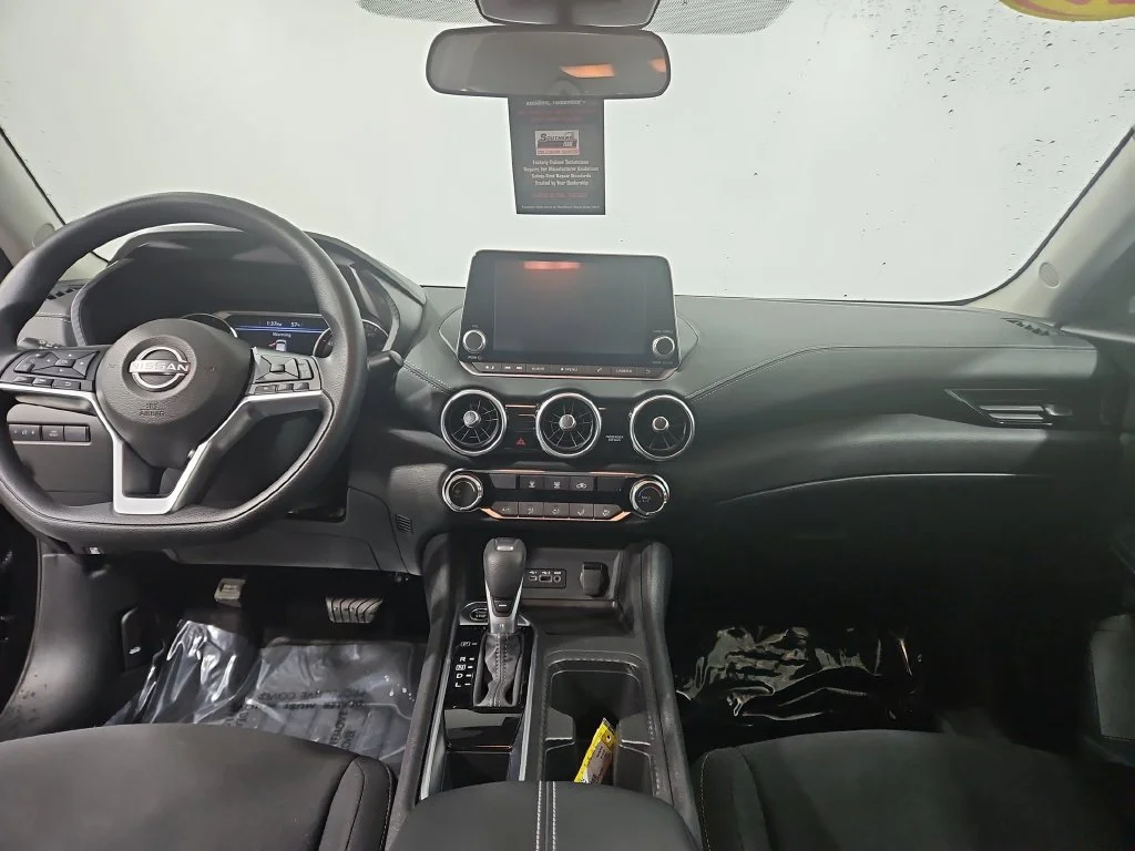 Certified Used 2025 Super Black Nissan SV image 19