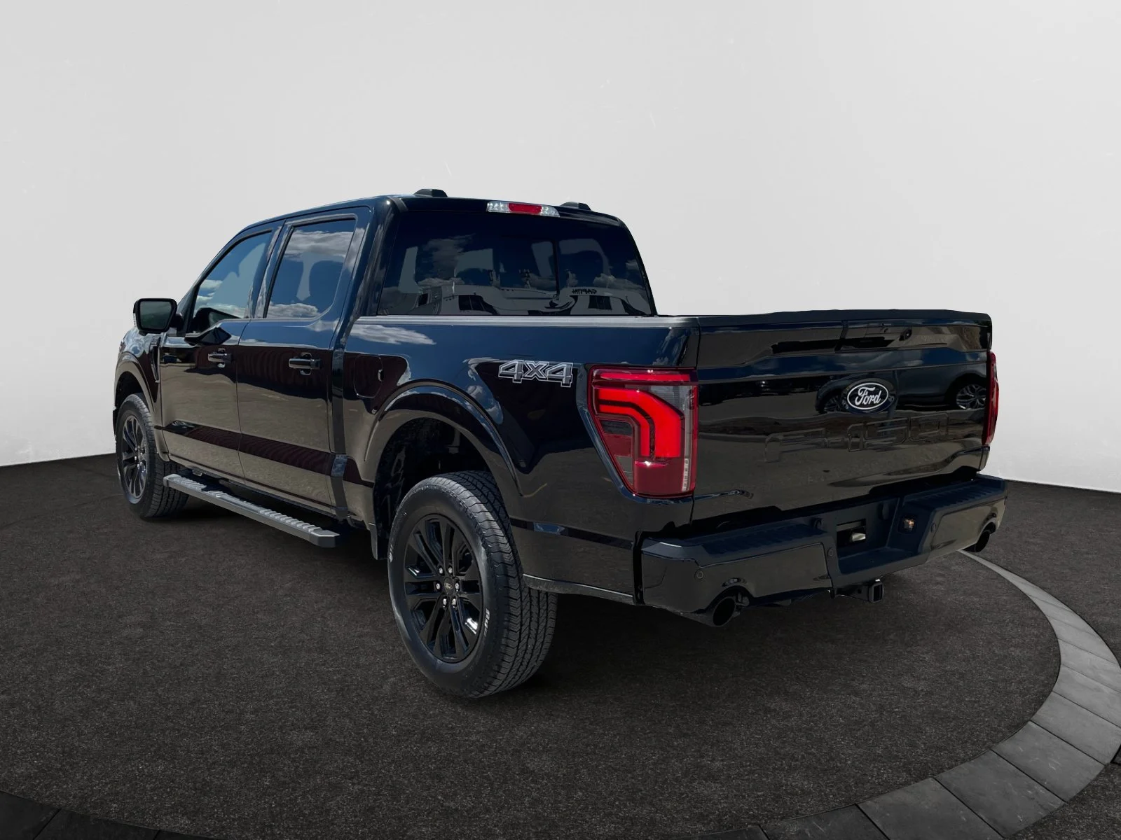 New 2026 Agate Black Metallic Ford Lariat image 3