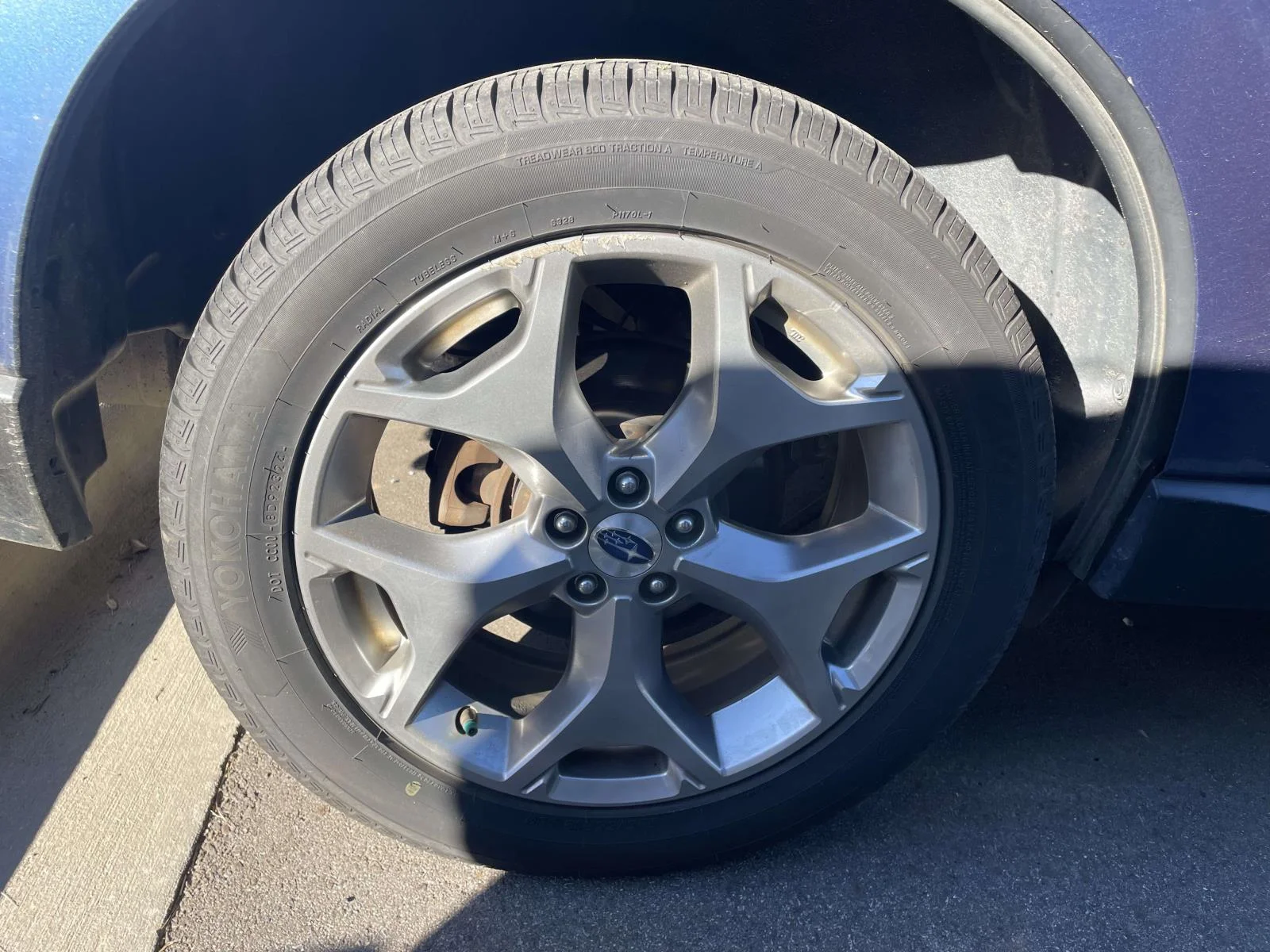 Used 2018 Quartz Blue Pearl Subaru Touring image 5