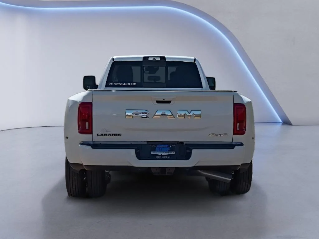 New 2026 Bright White Clear-Coat Exterior Paint RAM Laramie image 4