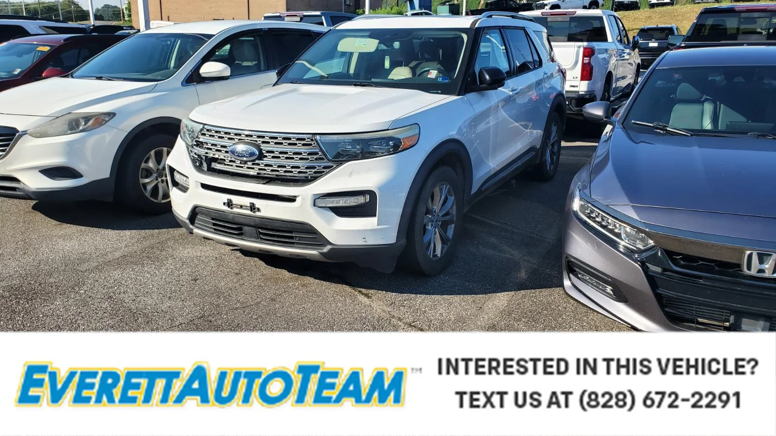 Used 2021 Star White Metallic Tri-coat Ford Limited image 1